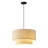 Demet 3 - Light White Drum Pendant