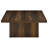 Wide Square Block Base Coffee Table