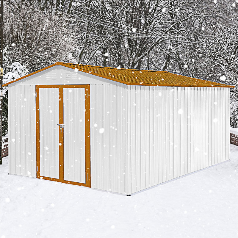 Remise de rangement extérieure, Orange