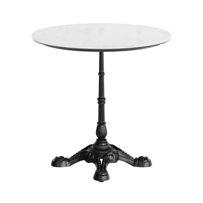 Commercial All-Weather HPL Tabletop With Bistro Base