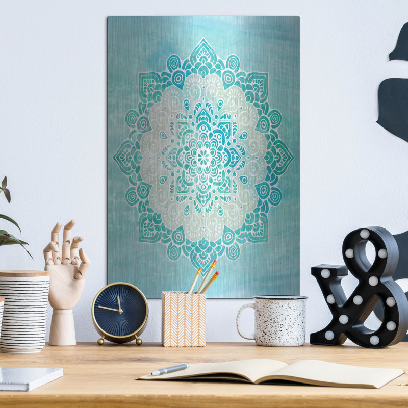 Bungalow Rose «Mandala Space» par Sabrina Balbuena, art mural en métal