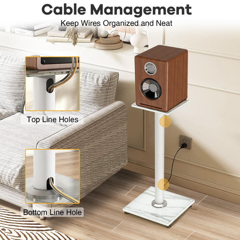 Universal Floor Speaker Stands