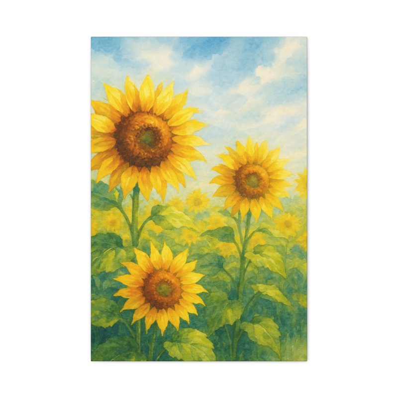 Aaroon Single Picture Frame Print on Canvas, 91.44 cm H x 60.96 cm W