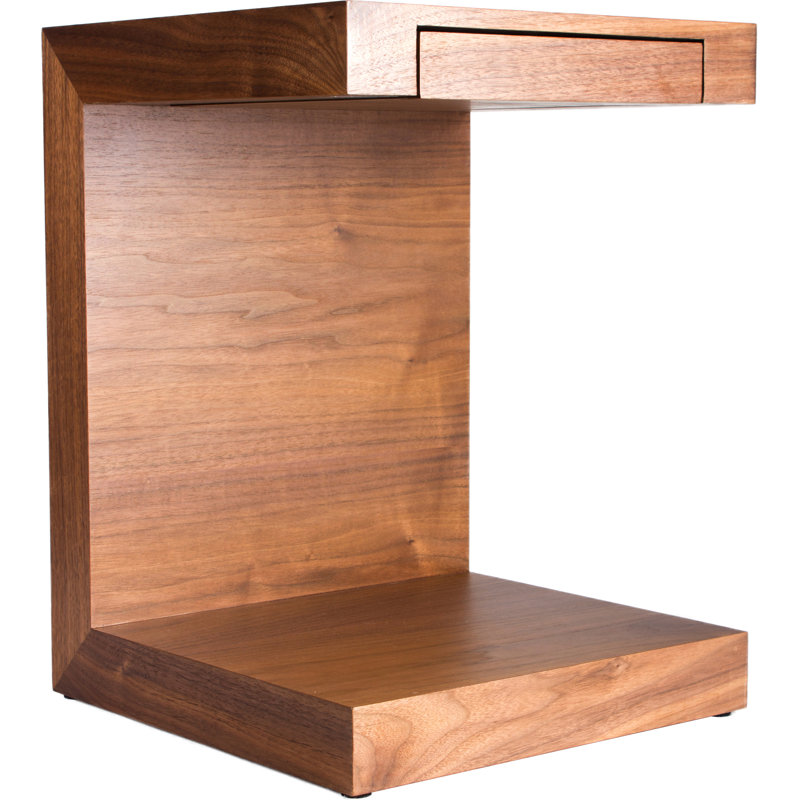 Zio End Table, Walnut