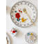 Ensemble d'assiettes de service rondes 6 pièces 100% porcelaine 6 pièces