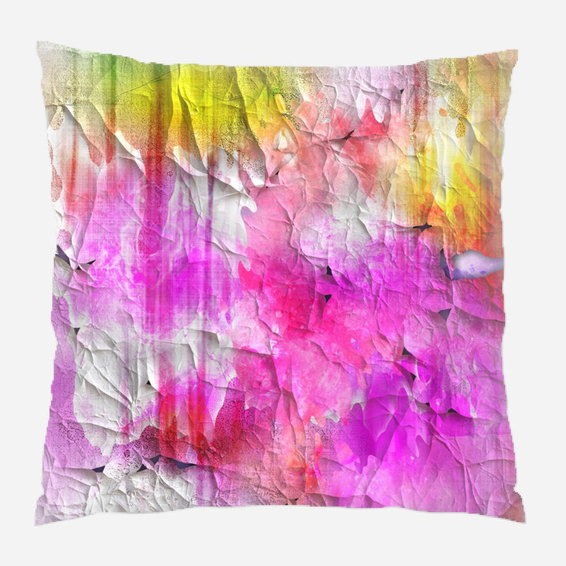 Coussin décoratif Bonview, Microsuède, Intérieur