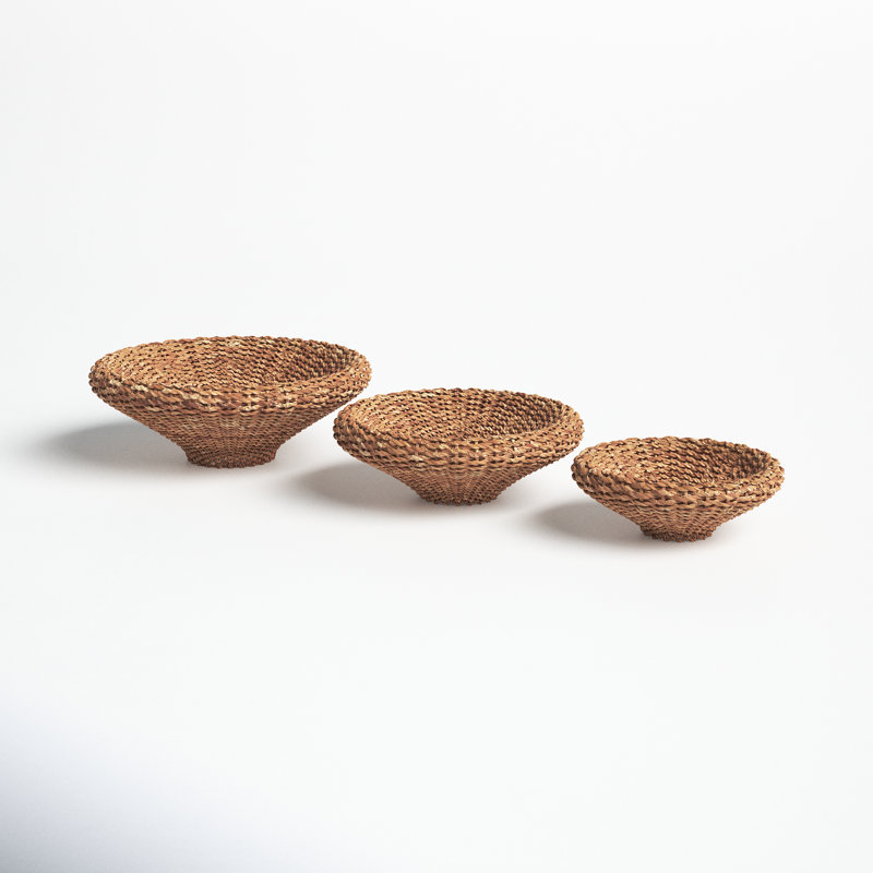 Handmade Seagrass Basket - Set of 3