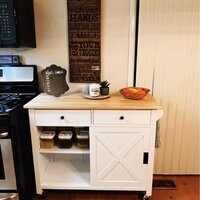 Frobisher Solid Wood Kitchen Island