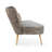 Distressed Grey Pu Bench
