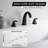 2 Handle Bathroom Roman Tub Faucet-64622898
