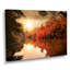 Paysage, coucher de soleil sur une rivière, photographie sur toile-613875761-613875766-613875768