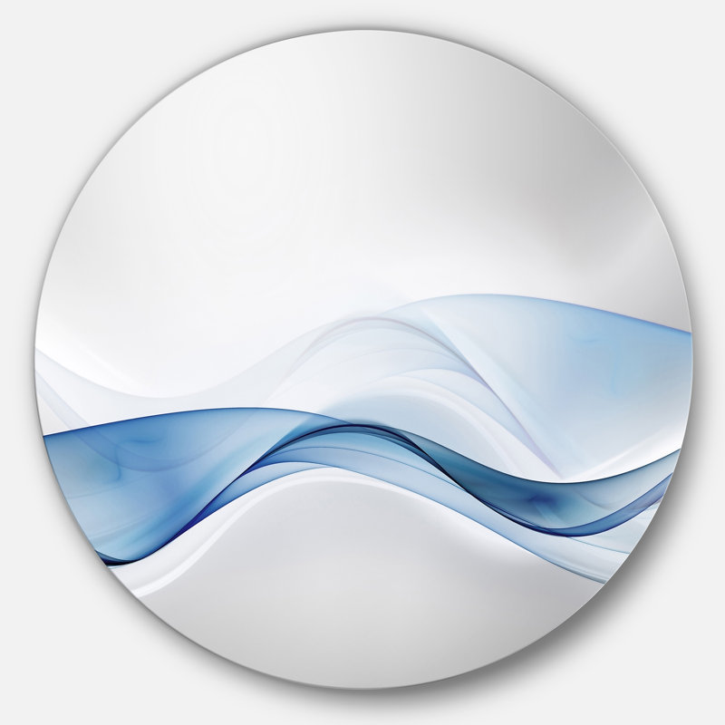 Toile abstraite murale, impression de vague d'eau 3D - Vague d'eau 3D, H 38 po x l 38 po x P 1 po