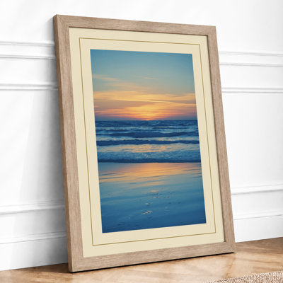 Sunrise Coastal 1 Piece Wall Art