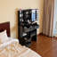 29 Inch Compact Vanity Desk with LED Mirror, Space-Saving Dressing Table & Stool Set-1778270679