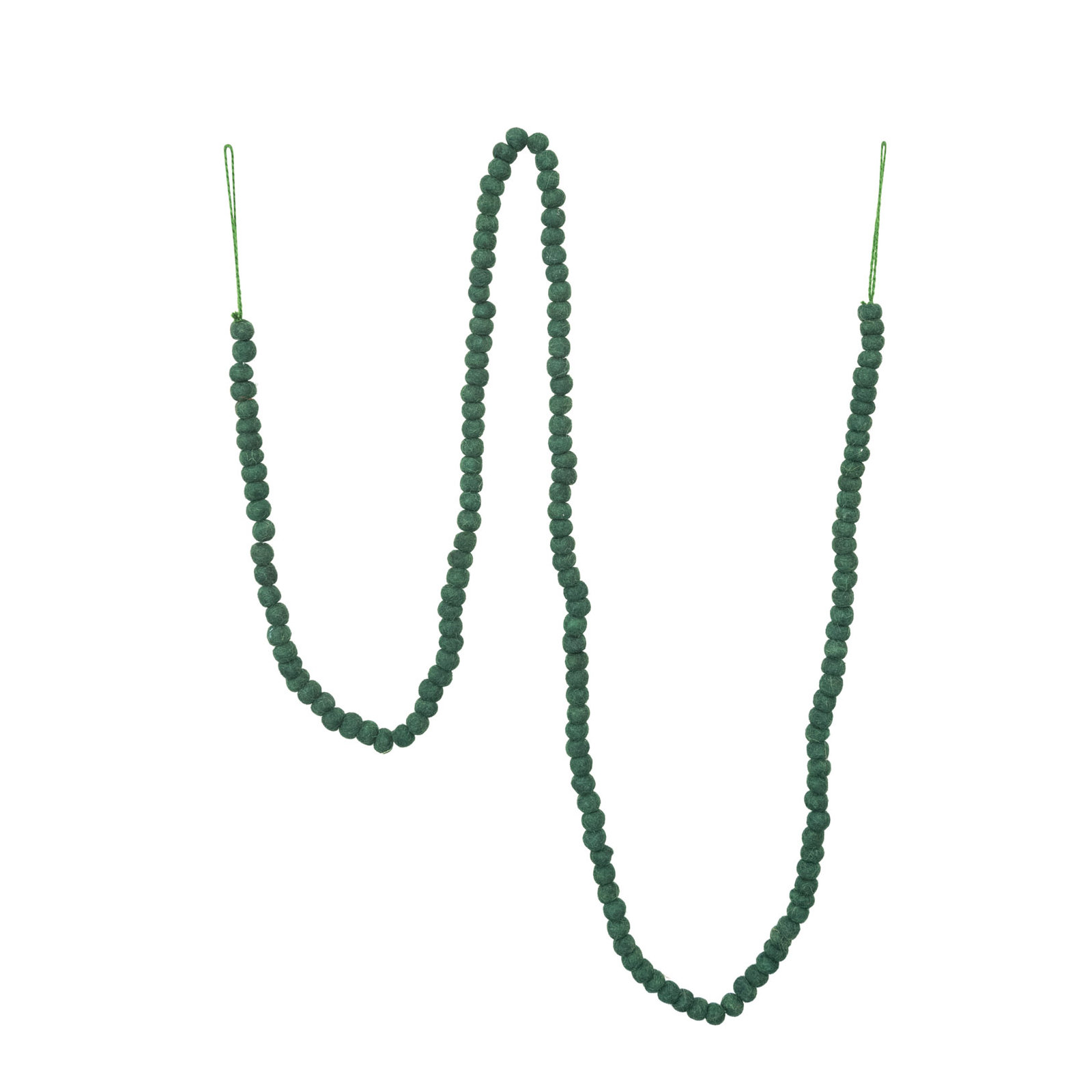 Cheniece 6' Green Bead Novelty Garland