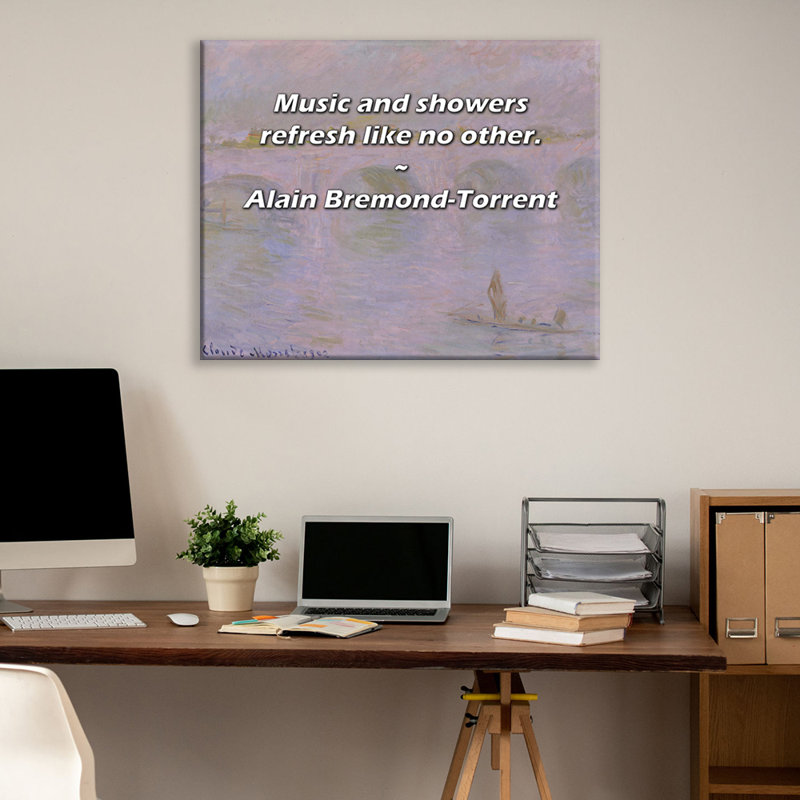 Astoria Grand Gallery Wrapped Canvas By Sam Rockwell: "An editor is like a painter. There is a magic, 17" H x 24" W