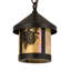 9" Wide Fulton Winter Pine Pendant