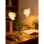 Lampe de bureau vintage avec col-de-cygne flexible, 3 modes de température de couleur et lampe de lecture à DEL réglable pour la chambre à coucher, le bureau et la maison