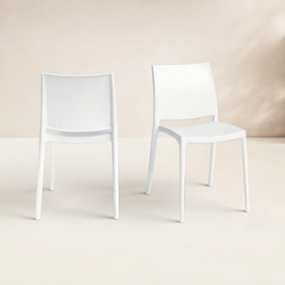 Burt Stackable Patio Side Chair