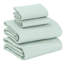 Ensemble de literie RUVANTI 100 % coton en flanelle, 3 pièces, pour lit simple. Chaude, douce et respirante, poches profondes, double grattage, confortable en toutes saisons, bleu foncé.-135290110-135290124