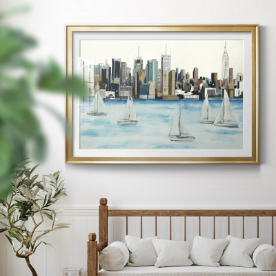 Boat City Boat City - peinture encadrée