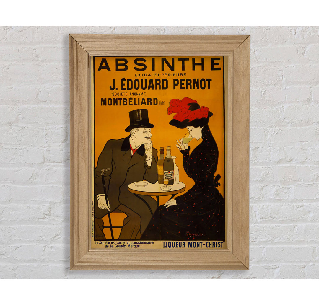 Absinthe Gerahmter Druck