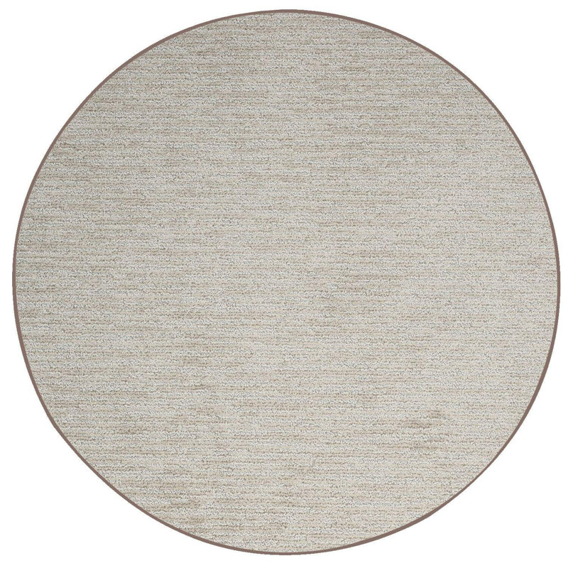 Tapis décoratif beige Furnish My Place, Rond 8 pi