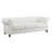 Arlisa 2 Piece Living Room Set Air Leather Chesterfield Button Tufted Couch Set with Loveseat and Sofa-998937407
