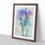 Purple Tulip in Abstract - Framed Print-55765450-55765452