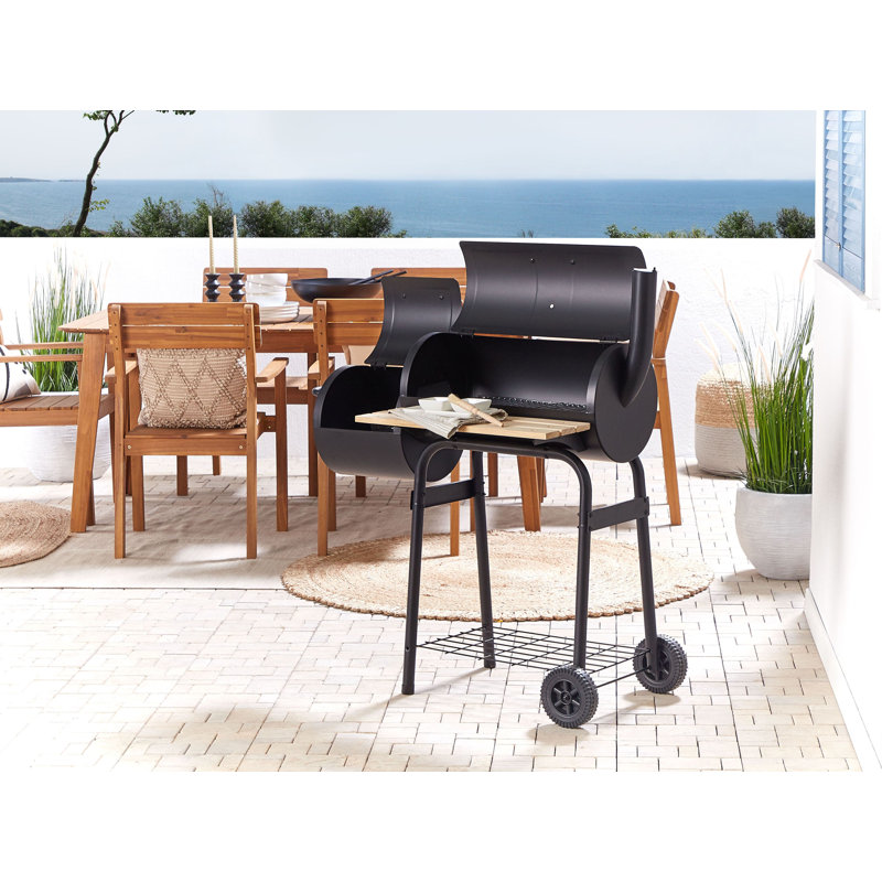 Dakota Fields Ajshe 110cm W Charcoal Grill