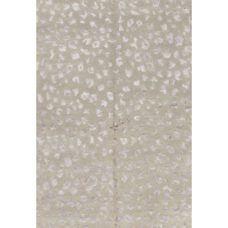 Hand-Knotted High-Quality Beige Area Rug