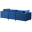 Millings 3 Seater Velvet Sofa-1275747613