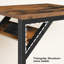 Frame End Table with Built-In Outlets