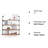 Gustawa 4 Piece Industrial Pipe Shelves