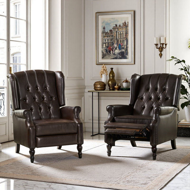 Val Faux Leather Recliner