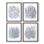 Reproduction encadrée de motifs de feuilles à motif III - ensemble de 4-1074475028-1074475031
