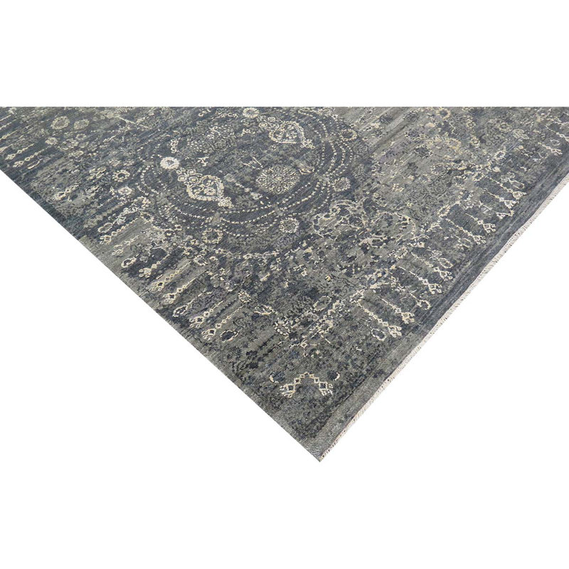 Ikat Area Rug, Rectangle 8' x 10'