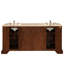 Ensemble de meuble-lavabo double 72 po Christine-21260646