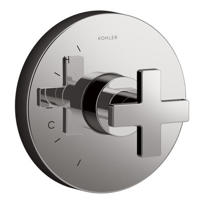 Composed® Thermostatic Faucet Trim with Cross Handle