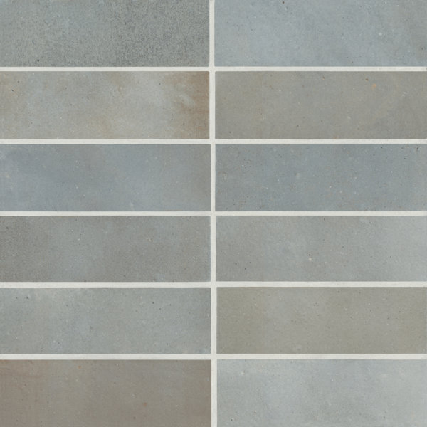Bedrosians Celine 2" x 6" Matte Porcelain Floor & Wall Tile & Reviews ...