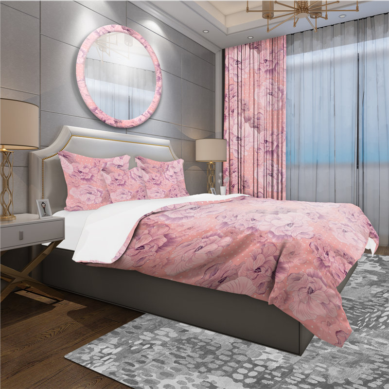 Ensemble de housse de couette bohème et éclectique, Housse de couette très grand + 2 taies décoratives