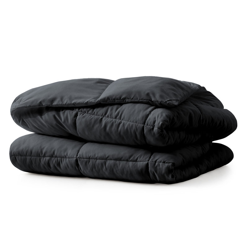 Wayfair Sleep Lightweight Down Alternative Comforter, Black, King