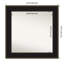 Mezzanine Espresso Non-Beveled Bathroom Wall Mirror-2073528035-2073528030