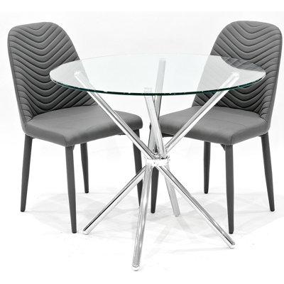 3 - Piece Criss Cross Dining Set