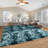 Antonije Tie Dye Shag Area Rug-601720407-548342271
