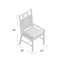 River Run Outdoor Dining Armchair-347846096