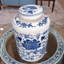 Handmade Porcelain China Ginger Jar