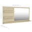 Adji Flat Vanity Mirror with Shelves-1513923669-1557914059
