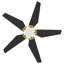 Ventilateur de plafond intelligent 52 po avec télécommande, ensemble d'éclairage inclus, fonctionne avec l'assistant Google et Amazon Alexa, raccourci Siri.