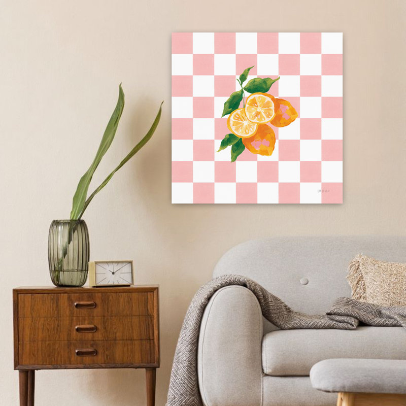 Été aux dames I, art contemporain, H 24 po x l 24 po